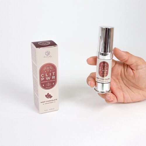 BALSAMO DE CLITORIS CLIT PWR MENTA CHOCOLATE - SECRET PLAY