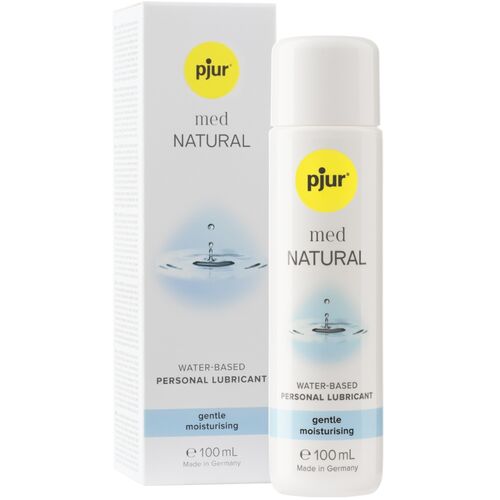 LUBRICANTE BASE AGUA 100 ML - MED NATURAL - PJUR
