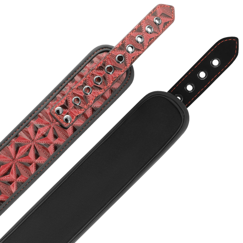 COLLAR CON CADENAS Y PINZAS PEZONES CON FORRO DE NEOPRENO - BEGME - RED EDITION