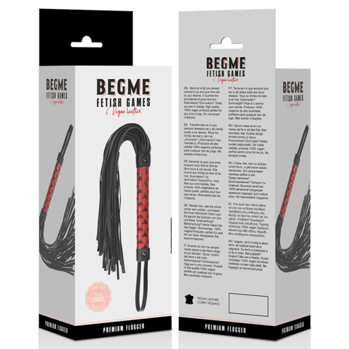 LÁTIGO CUERO VEGANO - BEGME - RED EDITION