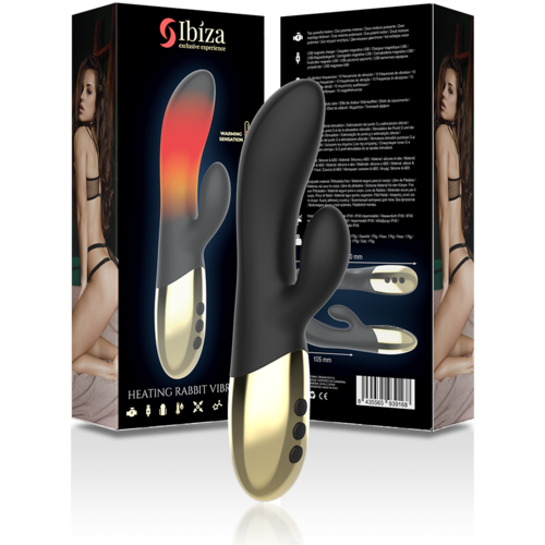 VIBRADOR RABBIT EFECTO CALOR - IBIZA