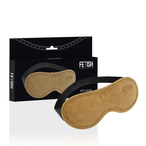 ANTIFAZ CUERO VEGANO CON FORRO DE NEOPRENO FETISH SUBMISSIVE ORIGEN