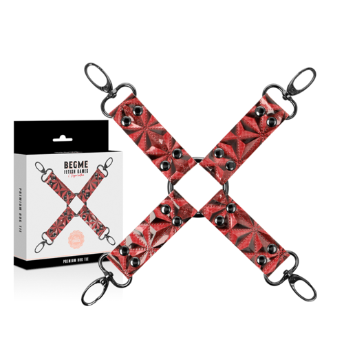HOG TIE CUERO VEGANO - BEGME - RED EDITION