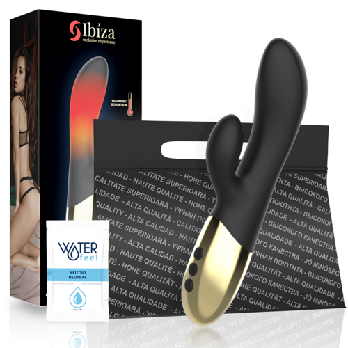 VIBRADOR RABBIT EFECTO CALOR - IBIZA