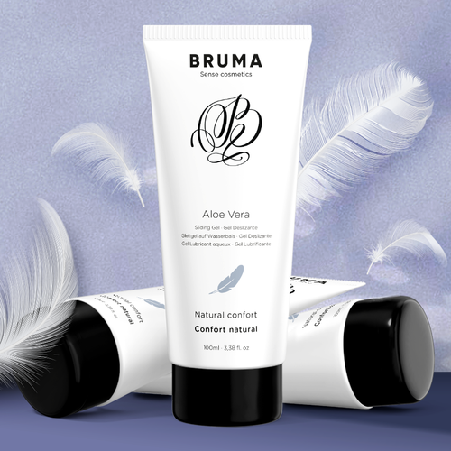 LUBRICANTE - GEL DESLIZANTE CON ALOE VERA CONFORT NATURAL 100 ML - BRUMA