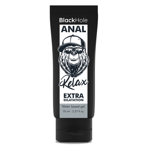 GEL BASE AGUA DILATACIÓN ANAL 150 ML - BLACK HOLE