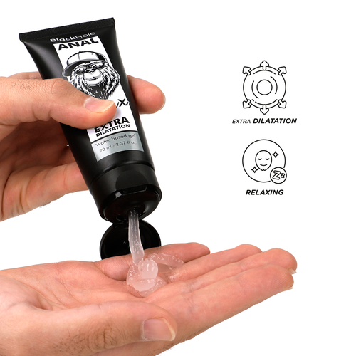 GEL BASE AGUA DILATACIÓN ANAL 70 ML - BLACK HOLE