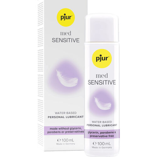 LUBRICANTE BASE AGUA 100 ML - MED SENSITIVE GLIDE - PJUR