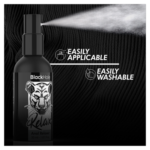 RELAJANTE ANAL 30 ML - BLACK HOLE - SPRAY EXPLORER