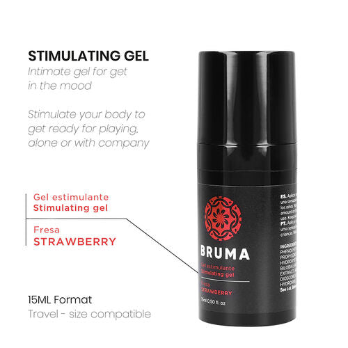 GEL ESTIMULANTE DEL ORGASMO FRESA - BRUMA