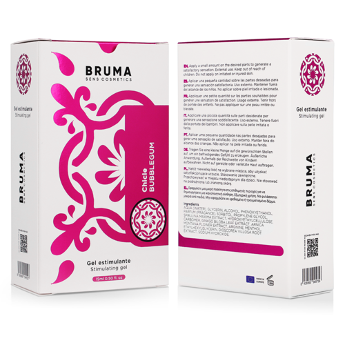 GEL ESTIMULANTE DEL ORGASMO CHICLE - BRUMA