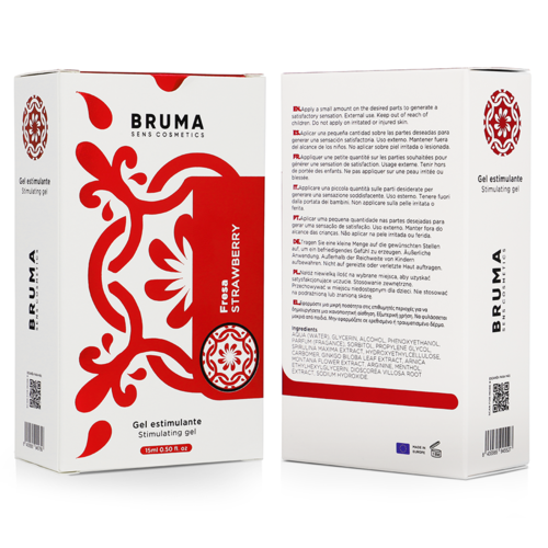 GEL ESTIMULANTE DEL ORGASMO FRESA - BRUMA