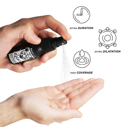 RELAJANTE ANAL 30 ML - BLACK HOLE - SPRAY EXPLORER