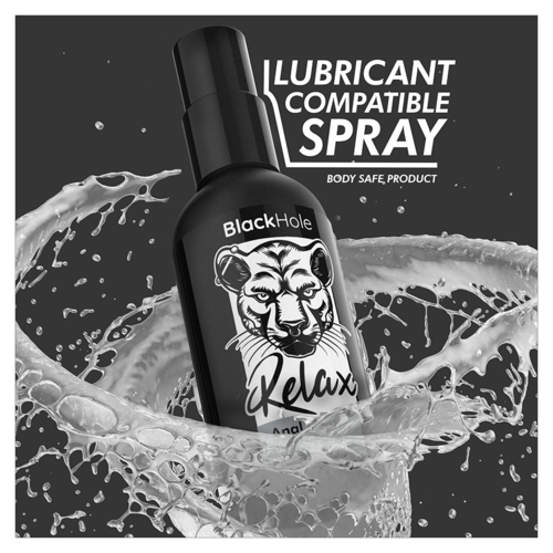 RELAJANTE ANAL 30 ML - BLACK HOLE - SPRAY EXPLORER