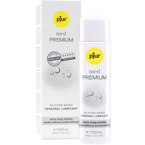 LUBRICANTE PREMIUM SILICONA 100 ML - MED - PJUR