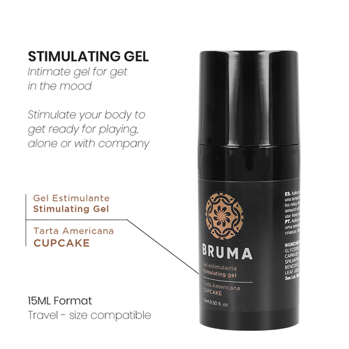 GEL ESTIMULANTE DEL ORGASMO TARTA AMERICANA - BRUMA