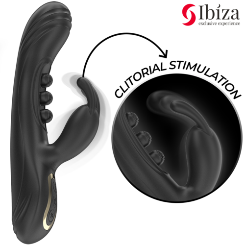 VIBRADOR RABBIT PERLAS CON PULSACIÓN - IBIZA