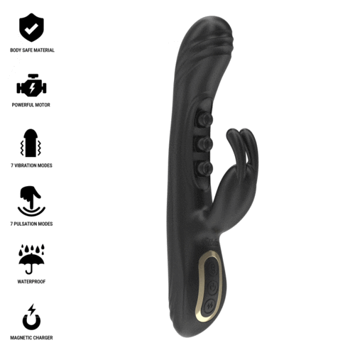 VIBRADOR RABBIT PERLAS CON PULSACIÓN - IBIZA