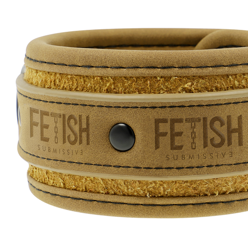 ESPOSAS TOBILLOS CUERO VEGANO CON FORRO DE NEOPRENO - FETISH SUBMISSIVE ORIGEN