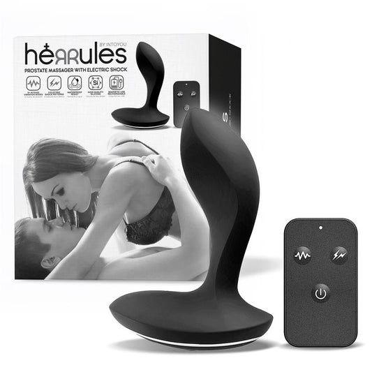 MASAJEADOR PROSTÁTICO CON ELECTRO SHOCK Y VIBRACIÓN CON CONTROL REMOTO