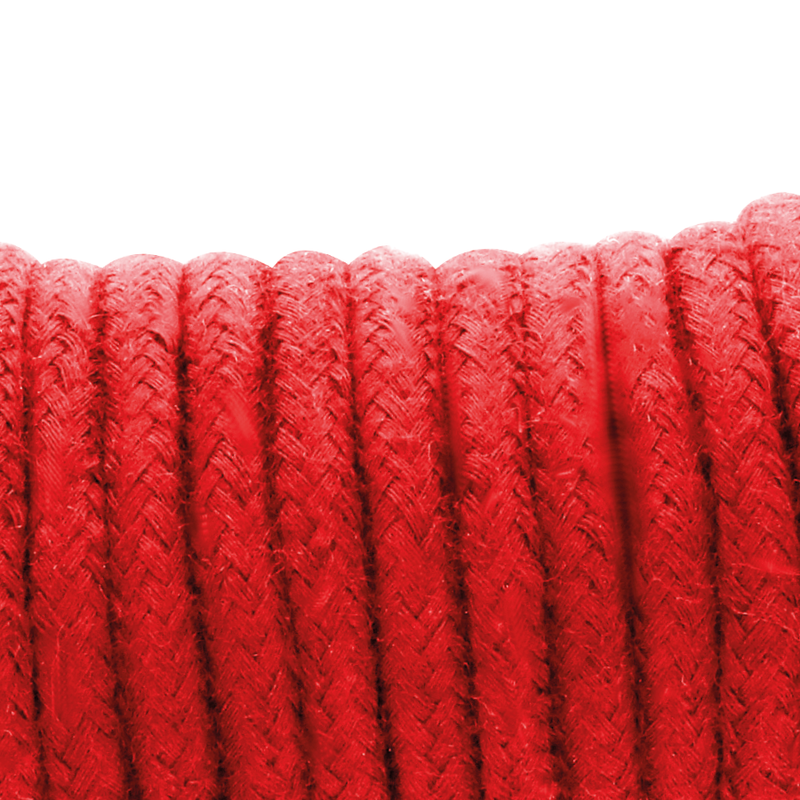 CUERDA JAPONESA ALGODÓN ROJO 20 METROS