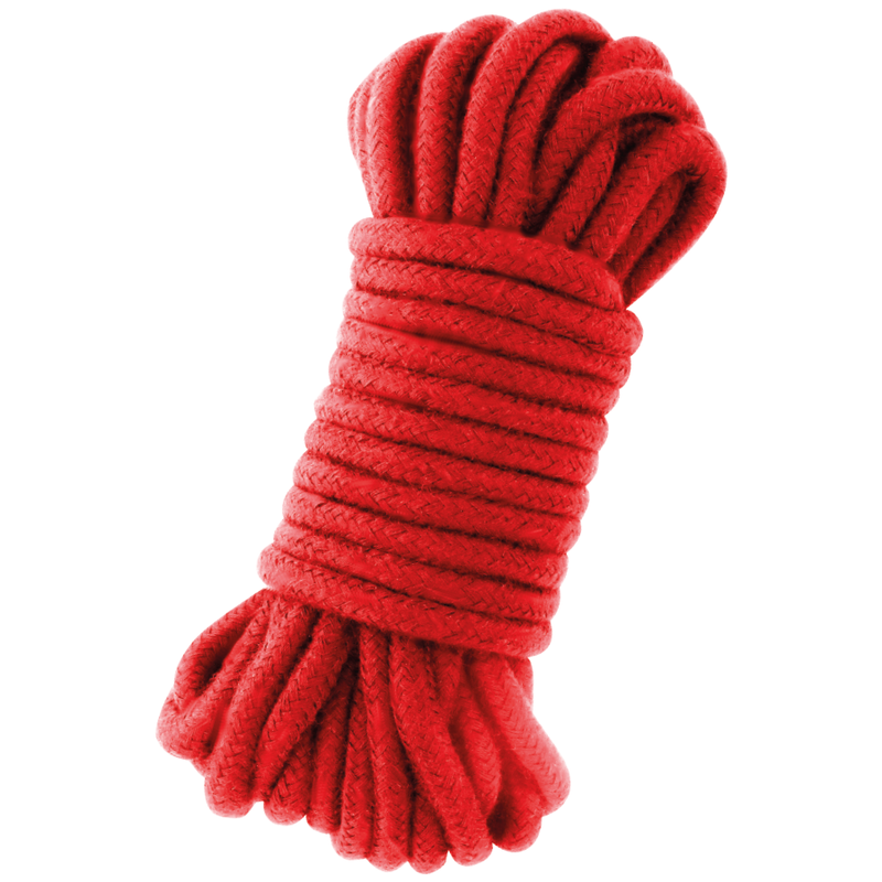 CUERDA JAPONESA ALGODÓN ROJO 20 METROS