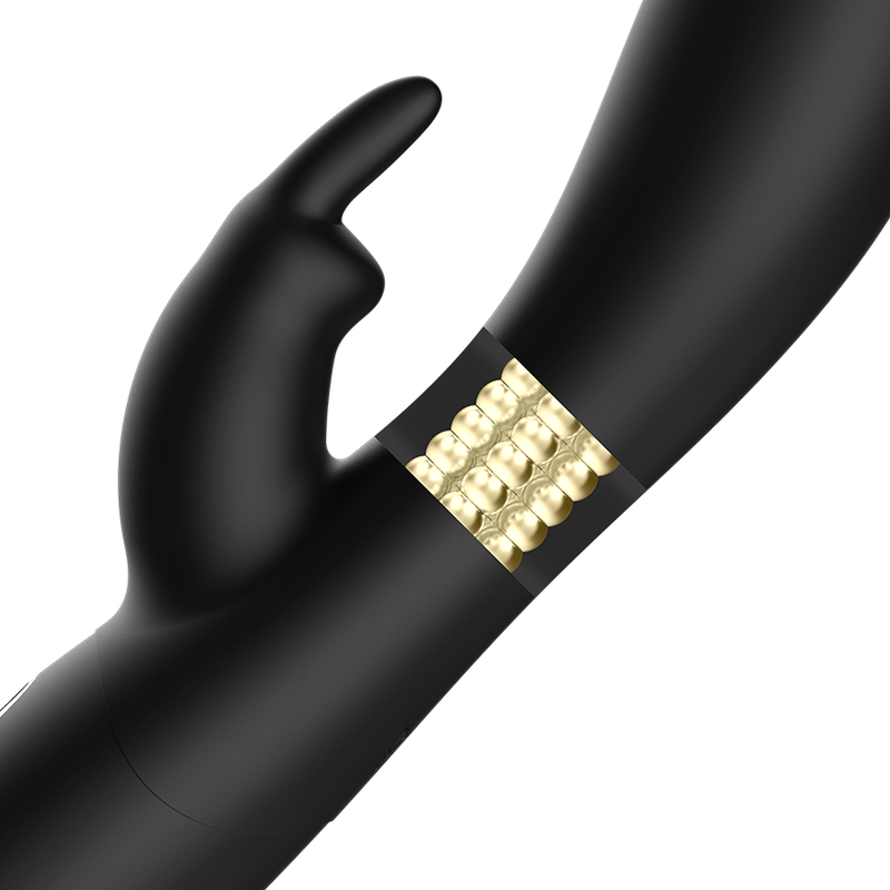 VIBRADOR ROTADOR PERLEADO CON RABBIT