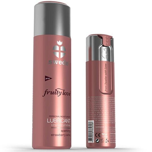 LUBRICANTE FRESAS CON CHAMPAGNE 100 ML