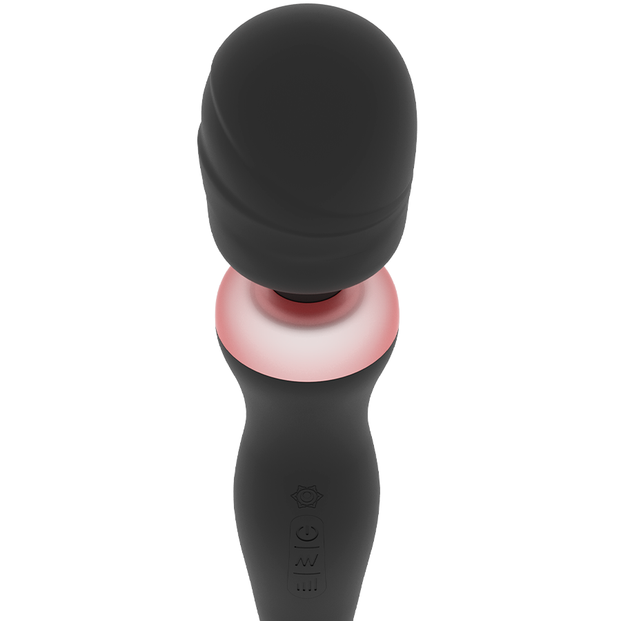 MASAJEADOR RITHUAL AKASHA WAND RECARGABLE POTENTE 2.0 NEGRO