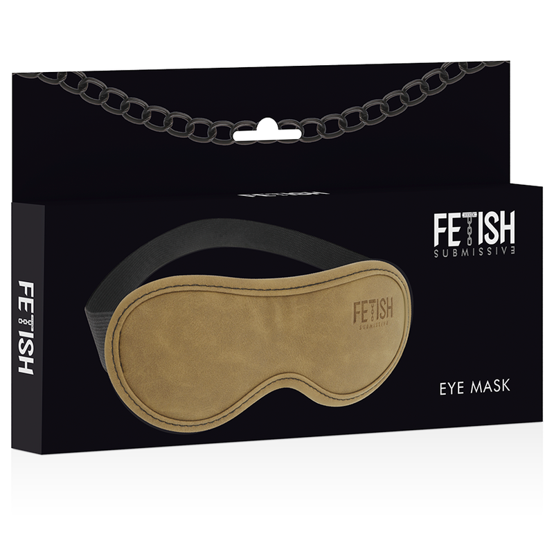 ANTIFAZ CUERO VEGANO CON FORRO DE NEOPRENO FETISH SUBMISSIVE ORIGEN