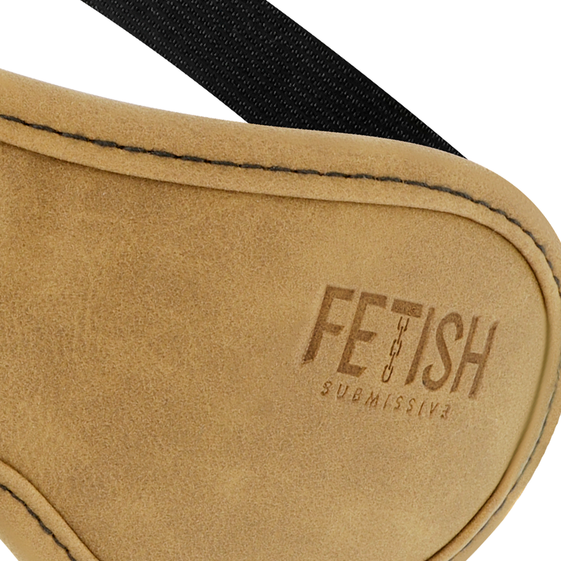 ANTIFAZ CUERO VEGANO CON FORRO DE NEOPRENO FETISH SUBMISSIVE ORIGEN