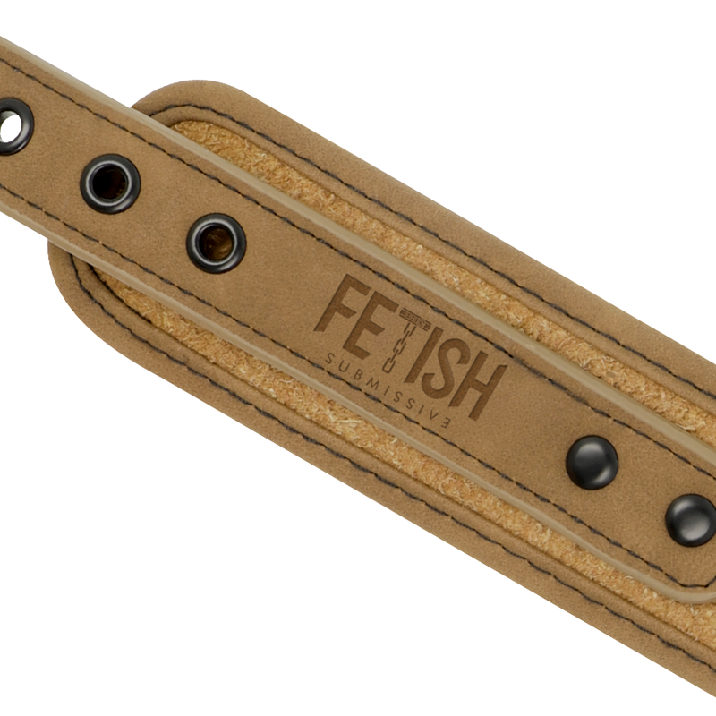 COLLAR CON CADENA CON FORRO DE NEOPRENO FETISH SUBMISSIVE ORIGEN