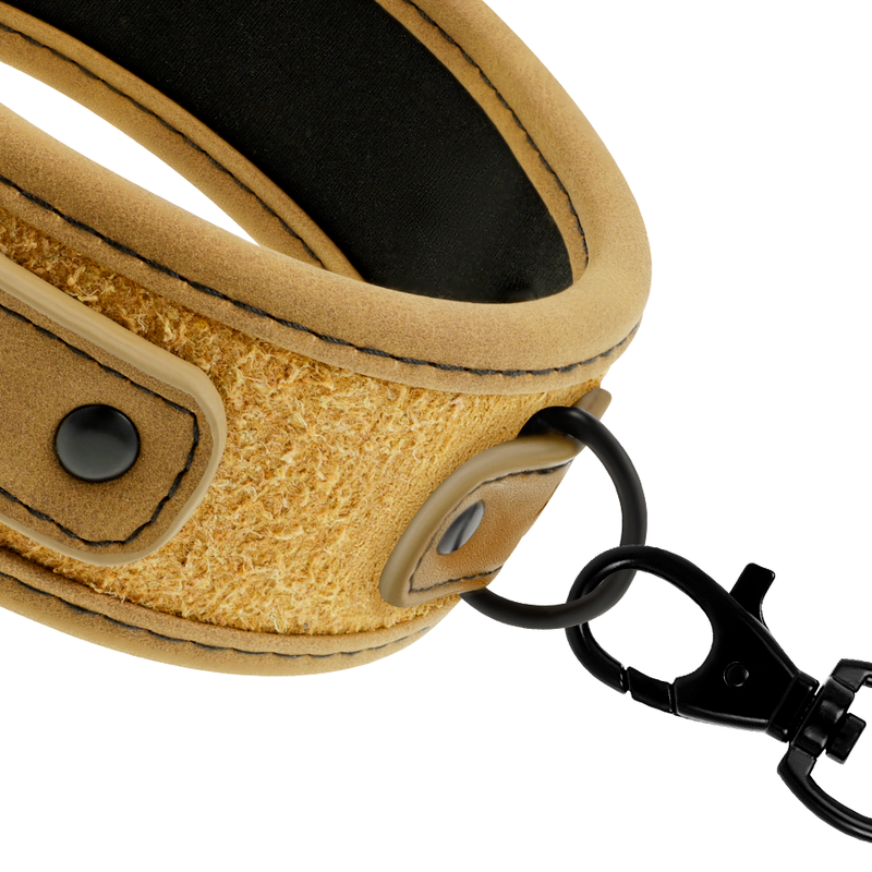 COLLAR CON CADENA CON FORRO DE NEOPRENO FETISH SUBMISSIVE ORIGEN