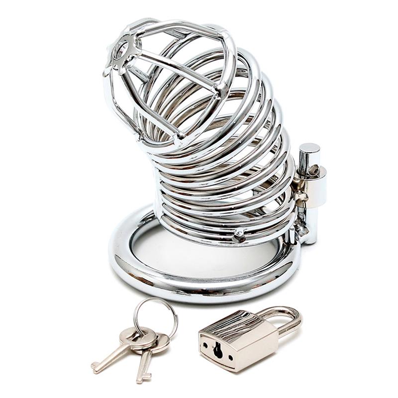 JAULA CASTIDAD PENE 45 MM METAL BONDAGE PLAY
