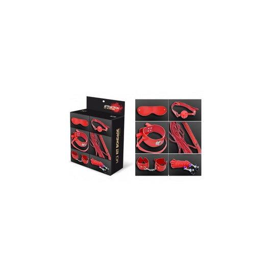 KIT BDSM N75 ROJO 7 PIEZAS