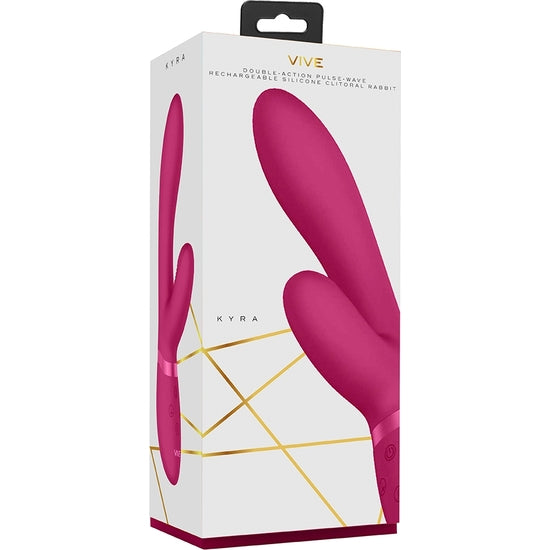 VIBRADOR PUNTO G SILICONA VIVE KIRA